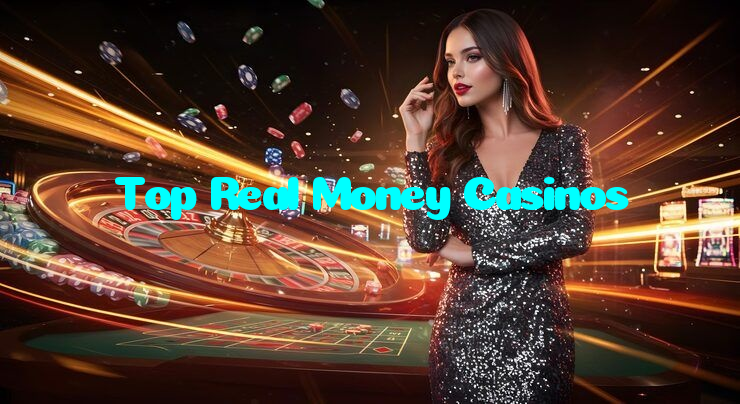Top Real Money Casinos casino presented on mobile device in Pakistan with slots and live games