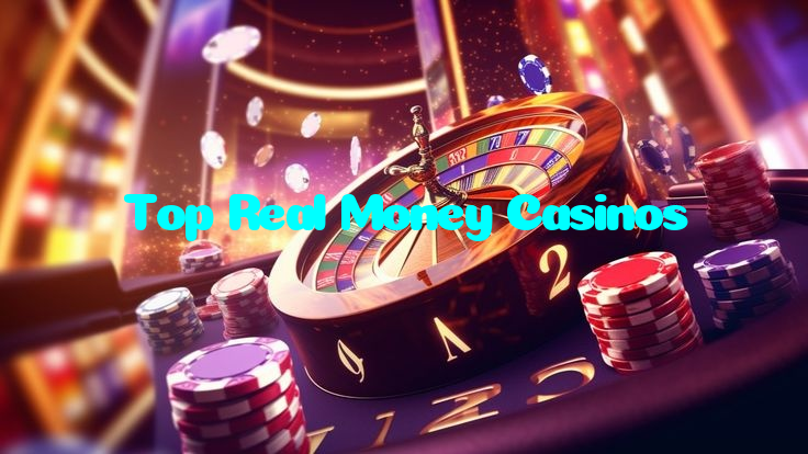 Top Real Money Casinos casino presented on mobile device in Pakistan with slots and live games