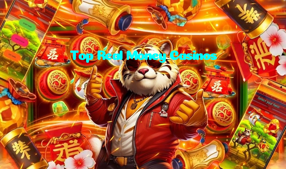 Top Real Money Casinos casino presented on mobile device in Pakistan with slots and live games